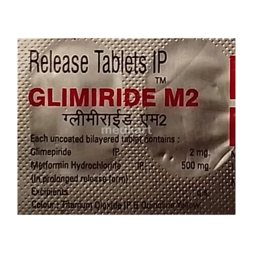 glimiride m2 tablet 10's